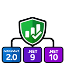 Codebelt.Coverlet.MTP icon with a coverage shield across three target framework lanes.